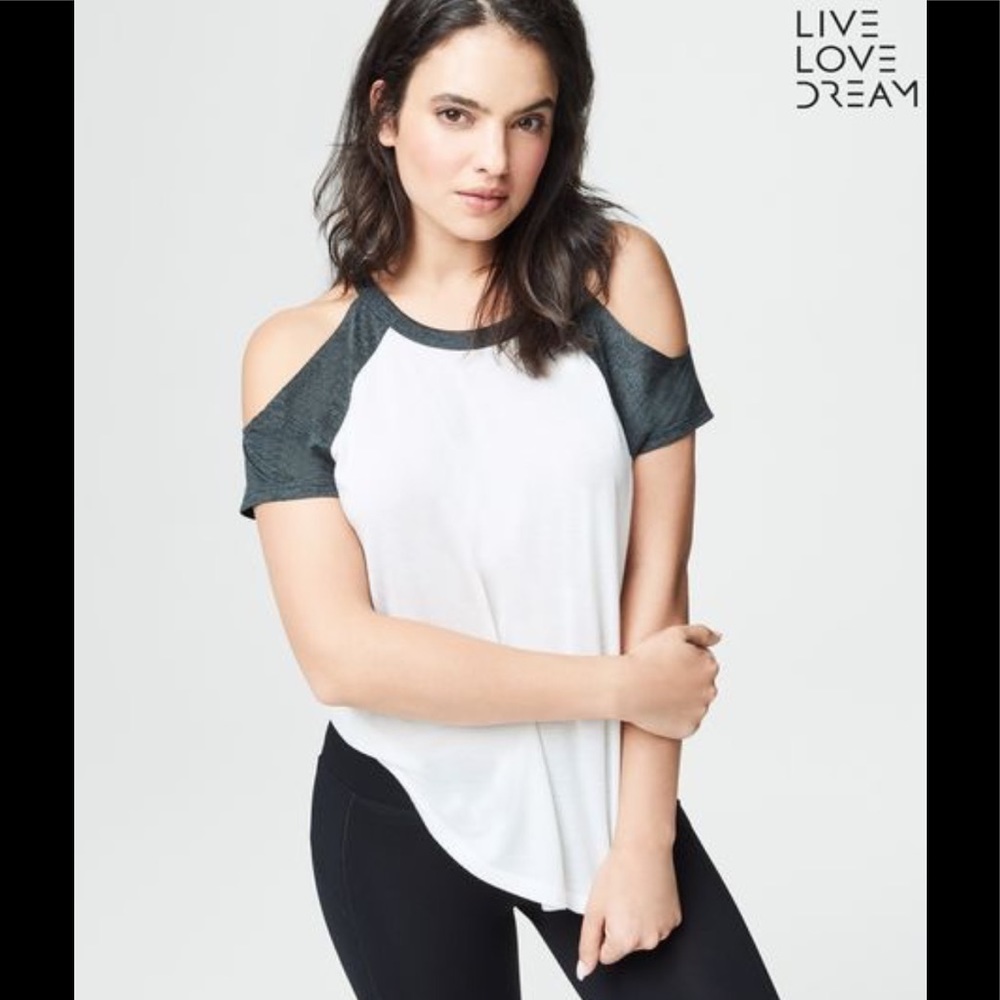 LLD Cold Shoulder Tee XS
